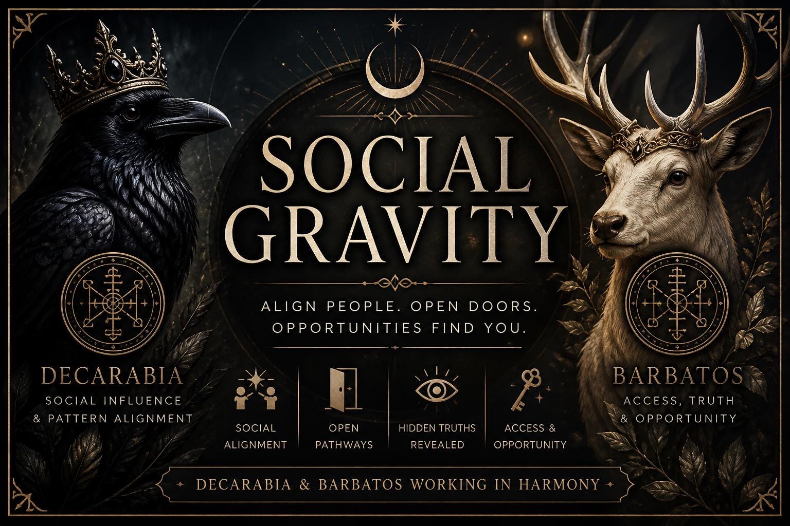SOCIAL GRAVITY | Align People, Open Doors, Become the One Everything Moves Toward
