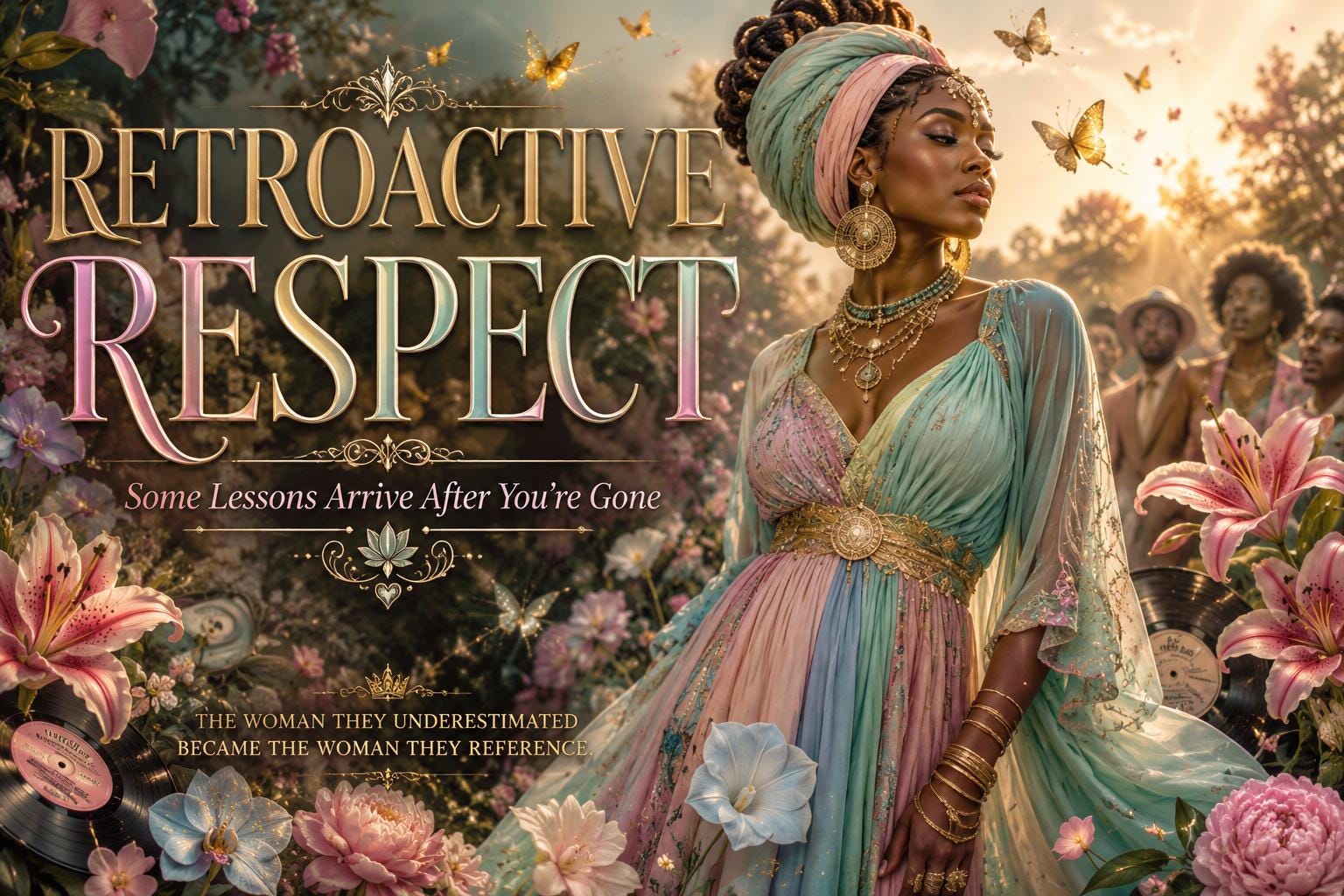 Retroactive Respect | For the people who only realized your value after you left the room.