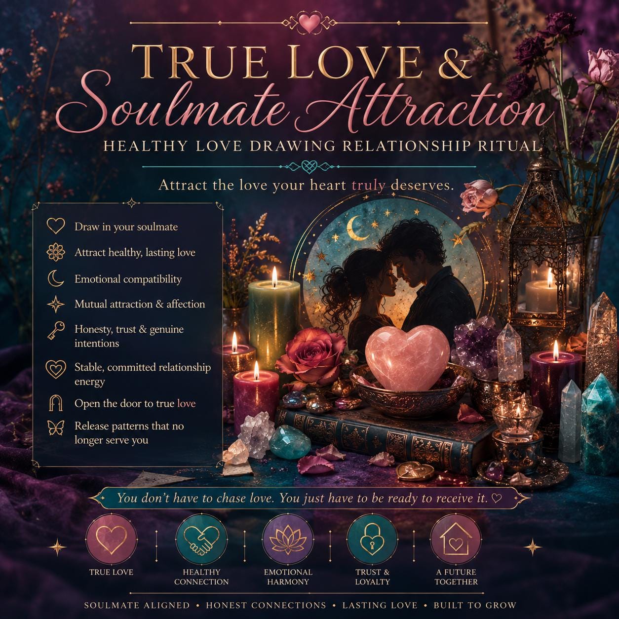 True Love & Soulmate Attraction | Healthy Love Drawing Relationship Ritual