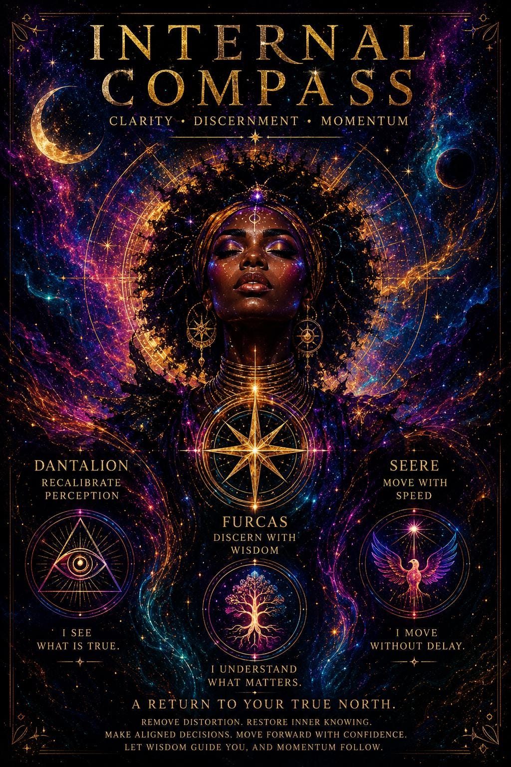 Internal Compass | Find Your True North with Dantalion, Furcas, and Seere