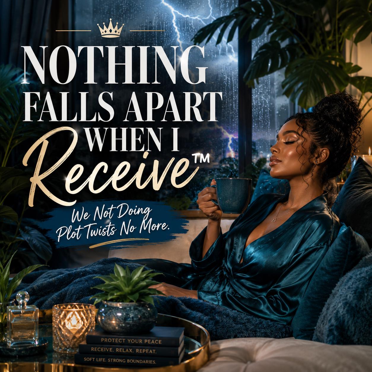Nothing Falls Apart When I Receive™ | Stop Predicting Your Own Down Fall | Receive without Fear