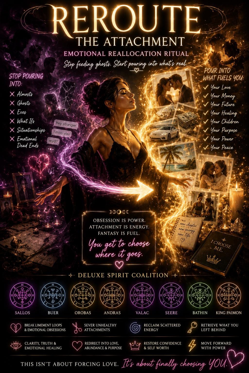 Reroute the Attachment | Emotional Reallocation Ritual