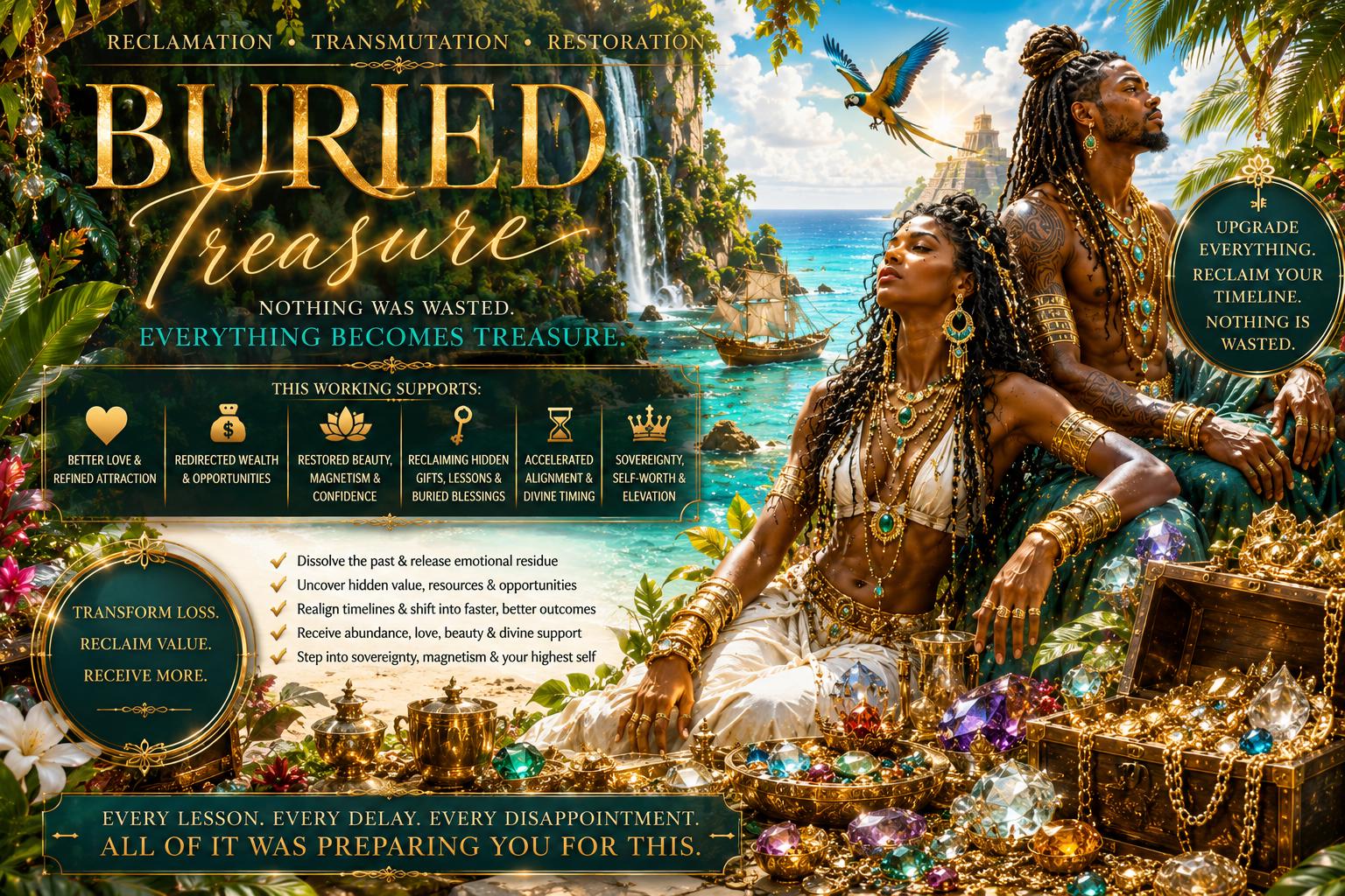 Buried Treasure | Reclamation • Transmutation • Timeline Restoration