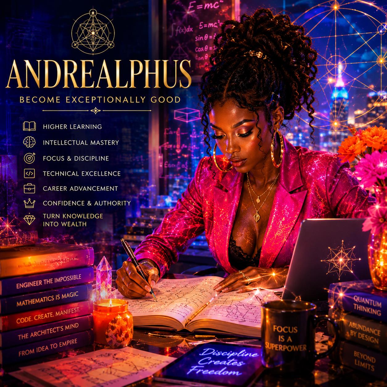Andrealphus Ritual | Become Exceptionally Good |  Skill Mastery, Career Success, Higher Learning, Academic Excellence, Focus & Discipline
