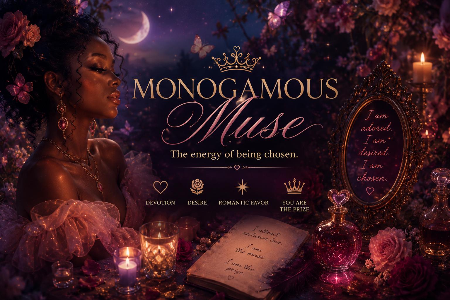 Monogamous Muse | Devotion • Desire • Romantic Favor • The Energy of Being Chosen