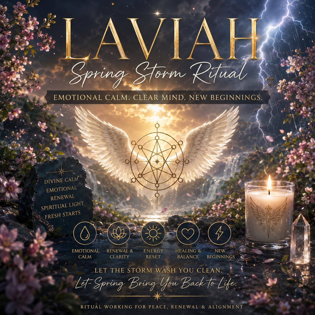 Laviah - Spring Storm Ritual | Emotional Calm • Spiritual Clarity • Energetic Renewal