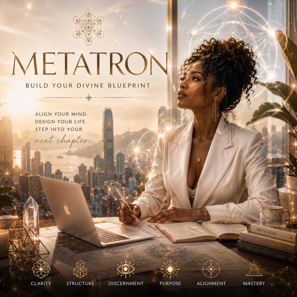 Metatron Ritual | Build Your Divine Blueprint | Career Success, Life Purpose, Mental Clarity, Focus, Spiritual Guidance, New Beginnings