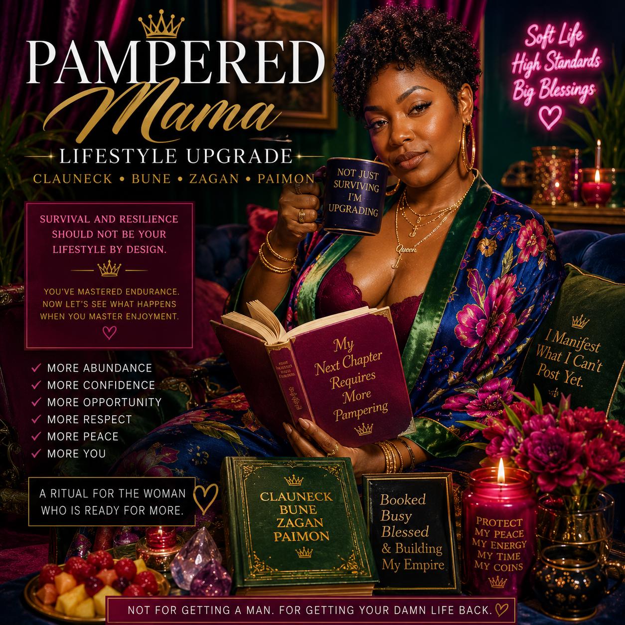 Pampered Mama | Lifestyle Upgrade | Abundance Ritual for Single Moms and Women Ready for More Than Survival Mode