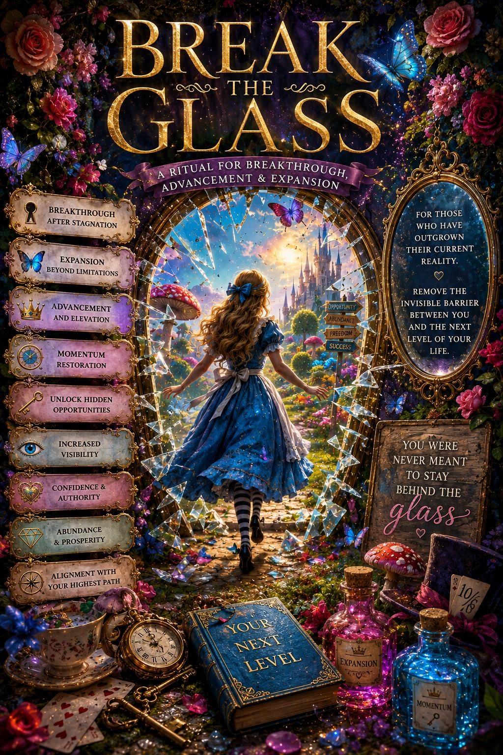 Break the Glass | A Ritual for Breakthrough, Advancement & Expansion
