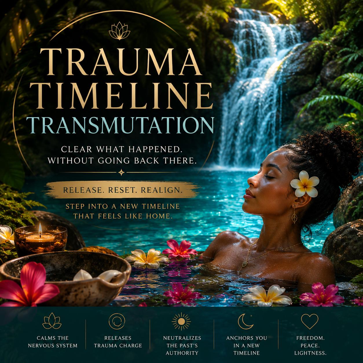 Trauma Timeline Transmutation | Clear what happened — without going back there.