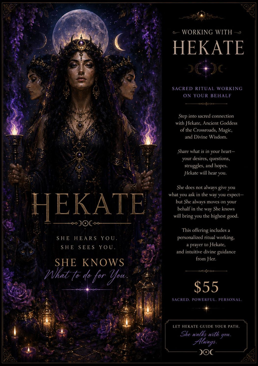 Hekate's Call | Goddess of the Crossroads |  Entrust it to Hekate