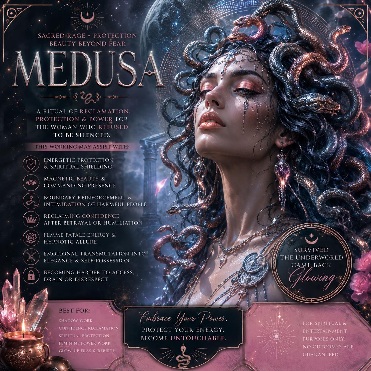 MEDUSA | Sacred Rage • Protection • Beauty Beyond Fear
