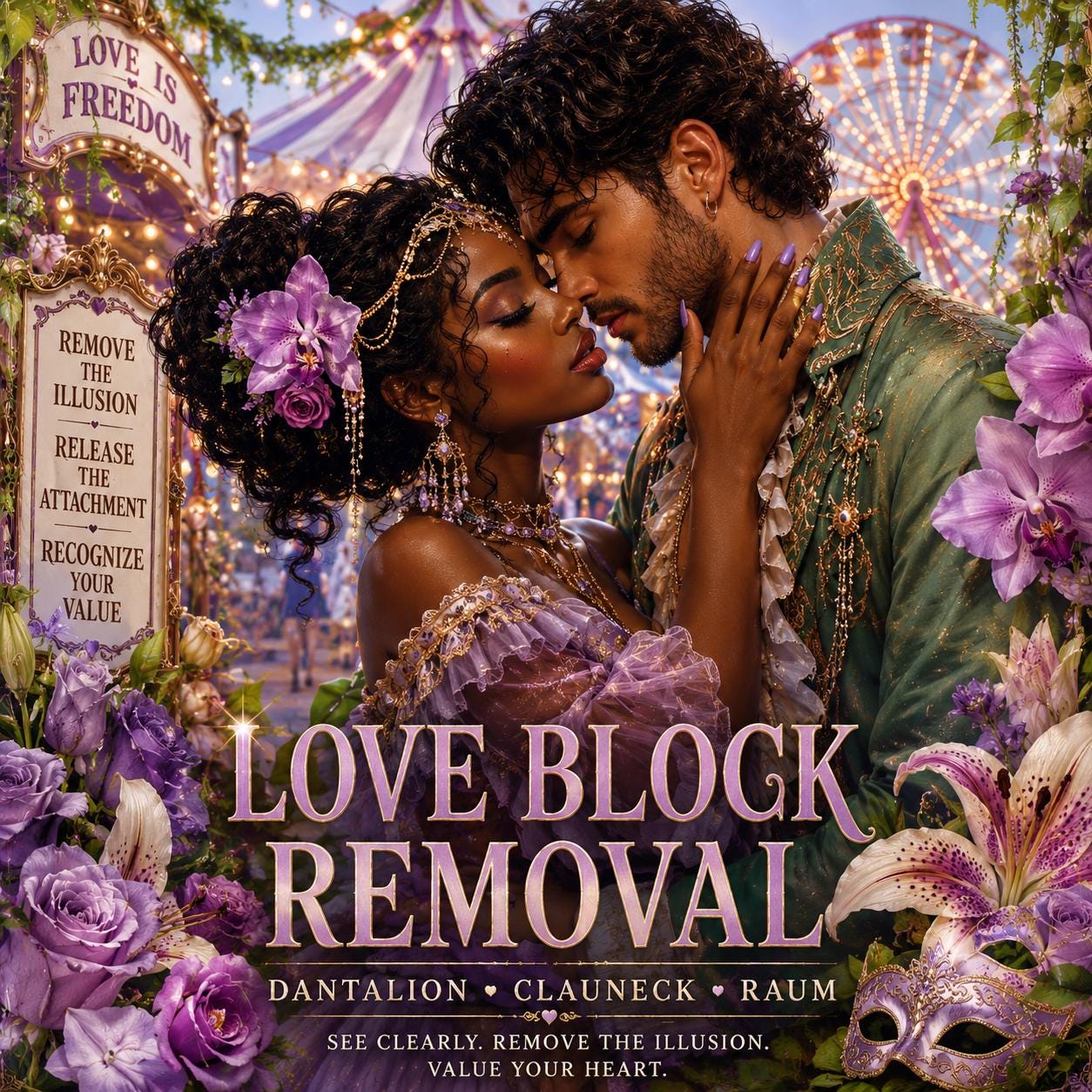 Love Block Removal | Stop Confusing Attachment with Destiny | Cut Romantic Confusion and Lingering Ties Distorting Your Romantic Value