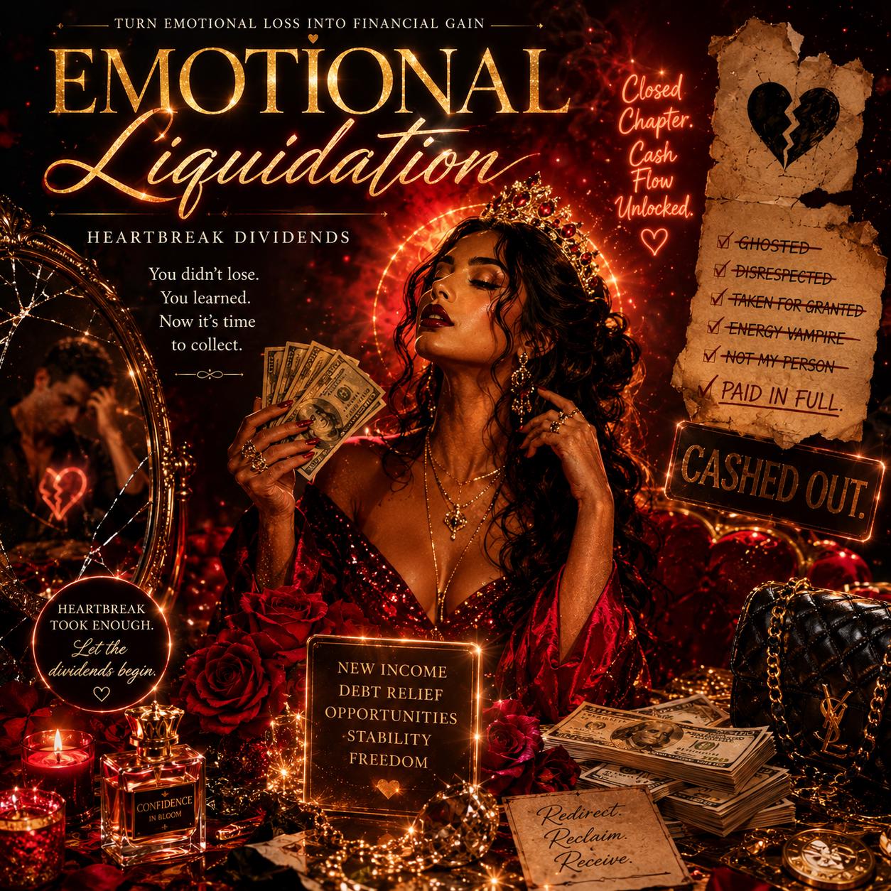 Emotional Liquidation | Heartbreak Dividends | Turn Emotional Loss Into Financial Gain